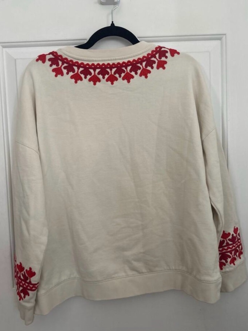 Boden Jasmine Embroidered Sweatshirt - Picture 8 of 9